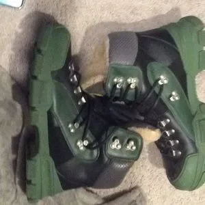 Gucci | Shoes | Gucci X Shea Calfskin Suede Chunky Hiker  display picture 2